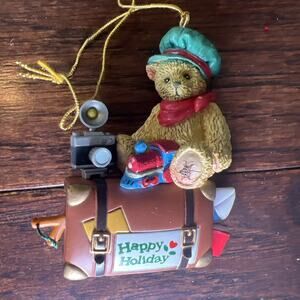 Vintage Enesco Priscilla Hillman Christmas Ornament 1998 EUC